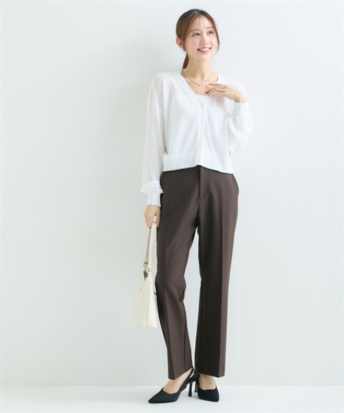 Petitjo（プッチージョ）の「小さいサイズ　フレアパンツ　低身長さん・小柄女性（その他パンツ・レディース・ベージュ/ブラック・PS/PM/PL/PSS）」の16枚目の写真