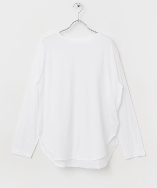 かぐれ（カグレ）の「シフォン天竺カットソー（Tシャツ/カットソー・レディース・オフホワイト・FREE）」の14枚目の写真