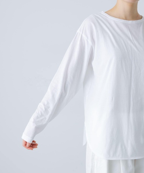 かぐれ（カグレ）の「シフォン天竺カットソー（Tシャツ/カットソー・レディース・オフホワイト・FREE）」の10枚目の写真