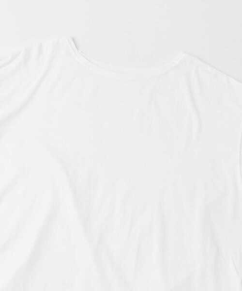 かぐれ（カグレ）の「シフォン天竺カットソー（Tシャツ/カットソー・レディース・オフホワイト・FREE）」の4枚目の写真