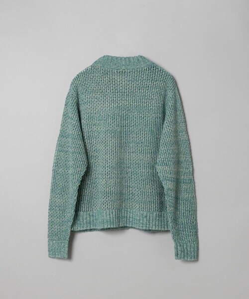 F-LAGSTUF-F（フラグスタフ）の「Mohair Mix Knit（ニット/セーター・メンズ・グリーン/ブラウン・LARGE/MEDIUM）」の4枚目の写真