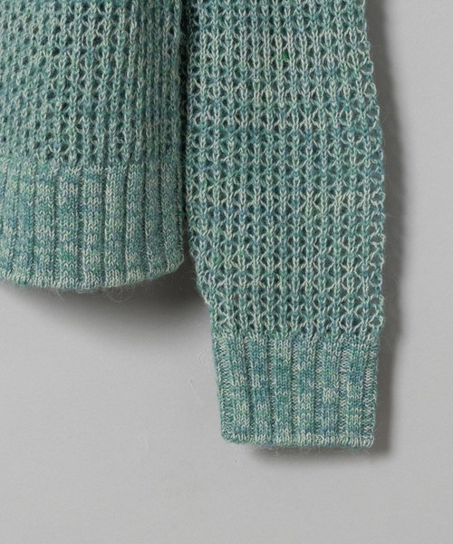 F-LAGSTUF-F（フラグスタフ）の「Mohair Mix Knit（ニット/セーター・メンズ・グリーン/ブラウン・LARGE/MEDIUM）」の16枚目の写真