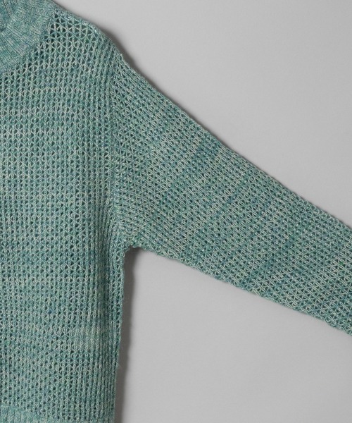 F-LAGSTUF-F（フラグスタフ）の「Mohair Mix Knit（ニット/セーター・メンズ・グリーン/ブラウン・LARGE/MEDIUM）」の15枚目の写真