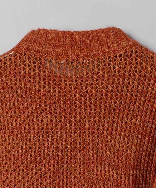 F-LAGSTUF-F（フラグスタフ）の「Mohair Mix Knit（ニット/セーター・メンズ・グリーン/ブラウン・LARGE/MEDIUM）」の18枚目の写真