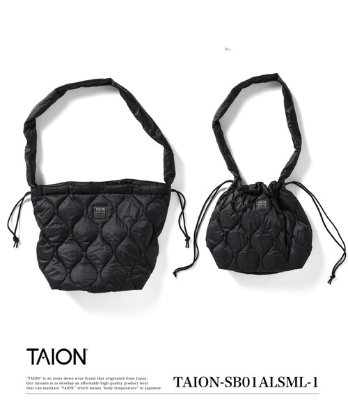 TAION(タイオン)の「【TAION(タイオン)】〈グッズ〉ミリタリー ダウンショルダーバッグ-ソフトシェル(ショルダーバッグ・メンズ・ダークネイビー/ダークグリーン/ドット/ダークグリーン系/ブラック/グレイッシュベージュ/オリーブ/ダークオリーブ/オフホワイト・FREE)」の16枚目の写真