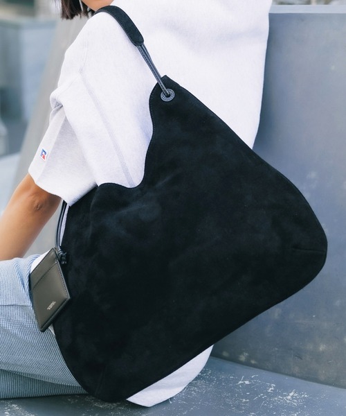 NOTHING WRITTEN / ナッシングリトゥン MEDIUM SHOULDER SUEDE