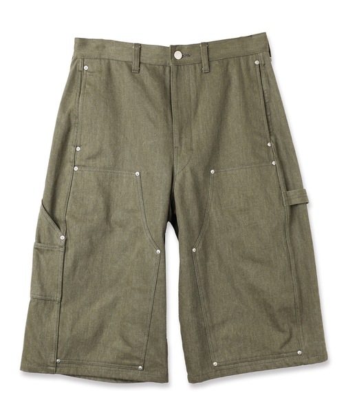 JIEDA(ジエダ)の「FADE DRILL 3/4 DOUBLE KNEE PANTS(チノパンツ・メンズ・カーキ/ブラック/ベージュ・2/1)」の11枚目の写真