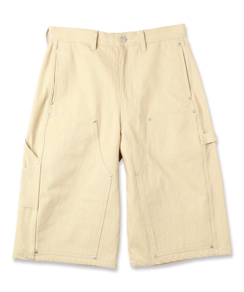 JIEDA(ジエダ)の「FADE DRILL 3/4 DOUBLE KNEE PANTS(チノパンツ・メンズ・カーキ/ブラック/ベージュ・2/1)」の13枚目の写真