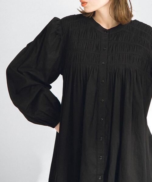 美品LIMI feuリミフゥ タックギャザー チュニックブラウス ミニワンピース LIMI feu (リミ フゥ)｜【公式通販】THE SHOP YOHJI YAMAMOTO(9／9ページ)