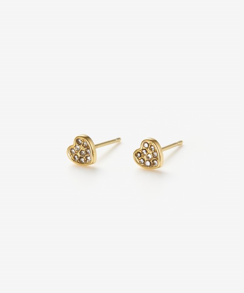 CENE(セネ)の「【CENE】セネ/ジルコニアハートピアス(ピアス(両耳用)・レディース・シルバー/ゴールド/レッド・FREE)」の16枚目の写真