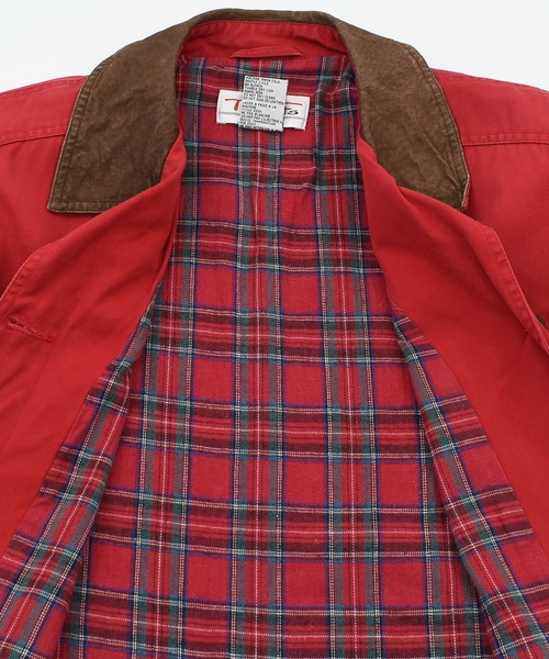 VINTAGE（ヴィンテージ）の「【ヴィンテージ古着】90’s Talbots コットンカバーオール（カバーオール・メンズ・レッド・MEDIUM）」の15枚目の写真