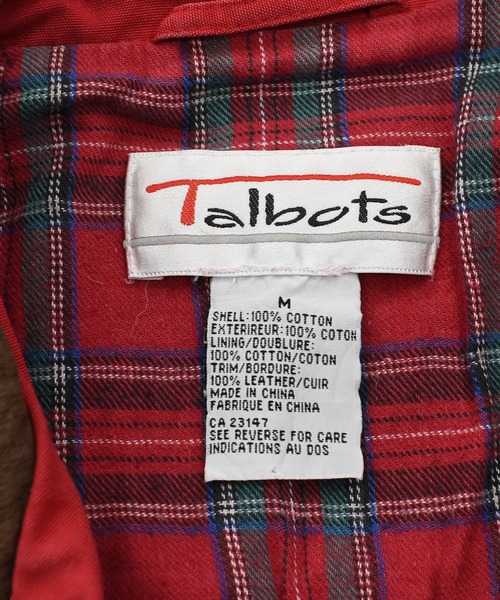 VINTAGE（ヴィンテージ）の「【ヴィンテージ古着】90’s Talbots コットンカバーオール（カバーオール・メンズ・レッド・MEDIUM）」の17枚目の写真