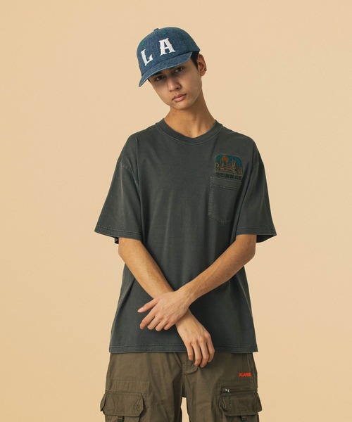 セール】OVERDYED DESERT S/S POCKET TEE（Tシャツ/カットソー