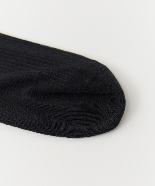 ROOPTOKYO（ループトウキョウ）の「Dot ribbon midriff socks /ドットリボン ミドルソックス（ソックス/靴下・レディース・ホワイト/ブラック/グレー/ダークグレー/杢グレー・FREE）」の10枚目の写真