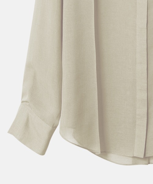 ボイルフロントプレスシャツ / Voile Front Press Shirt（シャツ
