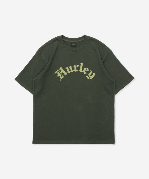 Hurley （ハーレー）の「【Hurley/ハーレー】ロゴTシャツ　吸汗速乾　TERRY OE LOGO OVRSZD SS TEE（Tシャツ/カットソー・メンズ・グリーン系その他/チャコールグレー/ブラック/ブルーグレー/グレー系その他・LARGE/MEDIUM/SMALL/X-LARGE）」の5枚目の写真
