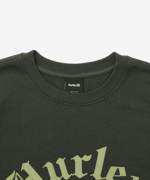 Hurley （ハーレー）の「【Hurley/ハーレー】ロゴTシャツ　吸汗速乾　TERRY OE LOGO OVRSZD SS TEE（Tシャツ/カットソー・メンズ・グリーン系その他/チャコールグレー/ブラック/ブルーグレー/グレー系その他・LARGE/MEDIUM/SMALL/X-LARGE）」の9枚目の写真