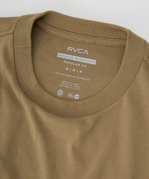 RVCA(ルーカ)の「RVCA メンズ EXOTICA POCKET SS Tシャツ 【2025年春夏モデル】/ルーカ胸ポケットワンポイントバックプリント半袖Tシャツ(Tシャツ/カットソー・メンズ・ベージュ/ブラウン系その他・X-LARGE/LARGE/SMALL)」の7枚目の写真