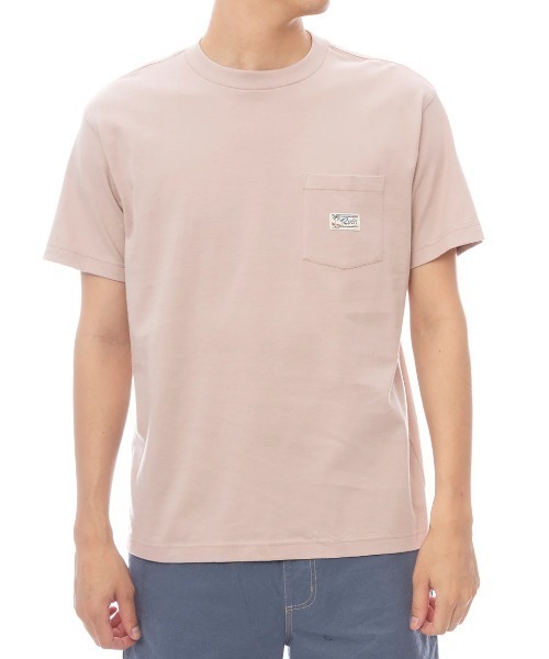 RVCA(ルーカ)の「RVCA メンズ EXOTICA POCKET SS Tシャツ 【2025年春夏モデル】/ルーカ胸ポケットワンポイントバックプリント半袖Tシャツ(Tシャツ/カットソー・メンズ・ベージュ/ブラウン系その他・X-LARGE/LARGE/SMALL)」の8枚目の写真