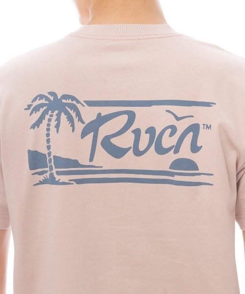 RVCA(ルーカ)の「RVCA メンズ EXOTICA POCKET SS Tシャツ 【2025年春夏モデル】/ルーカ胸ポケットワンポイントバックプリント半袖Tシャツ(Tシャツ/カットソー・メンズ・ベージュ/ブラウン系その他・X-LARGE/LARGE/SMALL)」の10枚目の写真
