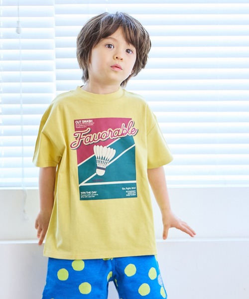 Life Support Products（ライフサポートプロダクツ）の「スポーツプリントＴシャツ（Tシャツ/カットソー・キッズ・オレンジ/パープル/ダークブルー/チャコール/ミント/マスタード/ホワイト系その他/オフホワイト/ライトブラウン/杢グレー・80/90/95/100/110/120/130/140/150）」の9枚目の写真
