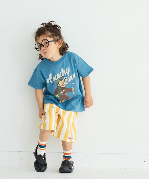 Life Support Products（ライフサポートプロダクツ）の「スポーツプリントＴシャツ（Tシャツ/カットソー・キッズ・オレンジ/パープル/ダークブルー/チャコール/ミント/マスタード/ホワイト系その他/オフホワイト/ライトブラウン/杢グレー・80/90/95/100/110/120/130/140/150）」の15枚目の写真