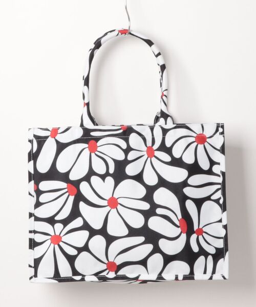 MSGM(エムエスジーエム)の「【NEW】サイケデリックデイジー キャンバストートバッグ(トートバッグ・レディース・ブラック×イエロー/ブラック×ホワイト・ONE SIZE)」の14枚目の写真