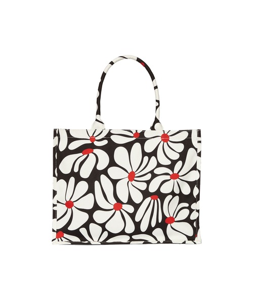 MSGM(エムエスジーエム)の「【NEW】サイケデリックデイジー キャンバストートバッグ(トートバッグ・レディース・ブラック×イエロー/ブラック×ホワイト・ONE SIZE)」の7枚目の写真