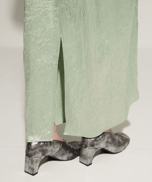 STUDIOUS(ステュディオス)の「【STUDIOUS/ステュディオス】Sheer Shoulder Dress/シアーショルダードレス/ワンピース(ワンピース・レディース・ブラック/ミント・1/2)」の17枚目の写真