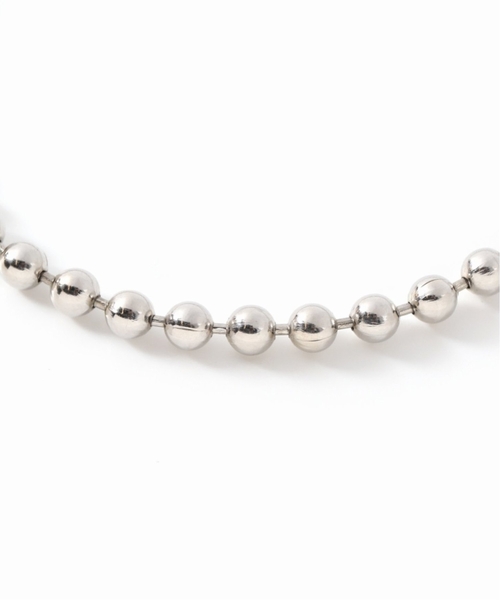 JOURNAL STANDARD relume（ジャーナルスタンダード　レリューム）の「《追加4》RELUMEボールチェーンネックレス（ネックレス・レディース・シルバー・FREE）」の11枚目の写真