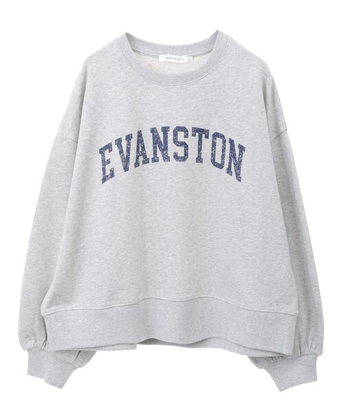 AMERICAN HOLIC(アメリカンホリック)の「EVANSTON ミニ裏毛プルオーバー(スウェット・レディース・グレー系その他/ネイビー/サックスブルー/ライトピンク・L/M)」の16枚目の写真