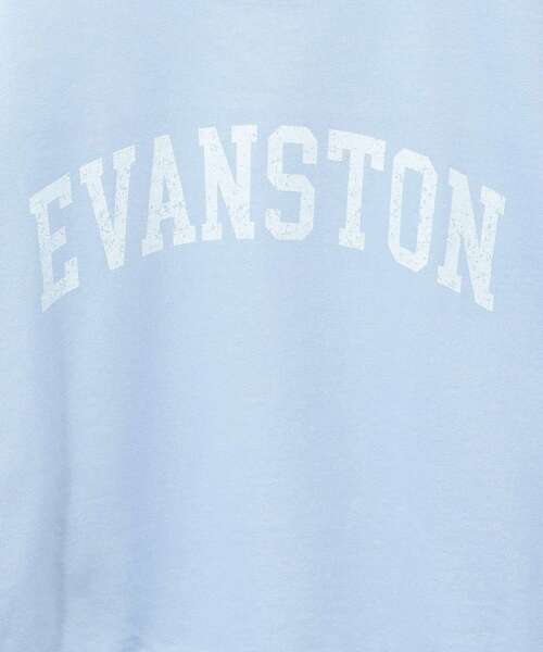 AMERICAN HOLIC(アメリカンホリック)の「EVANSTON ミニ裏毛プルオーバー(スウェット・レディース・グレー系その他/ネイビー/サックスブルー/ライトピンク・L/M)」の14枚目の写真