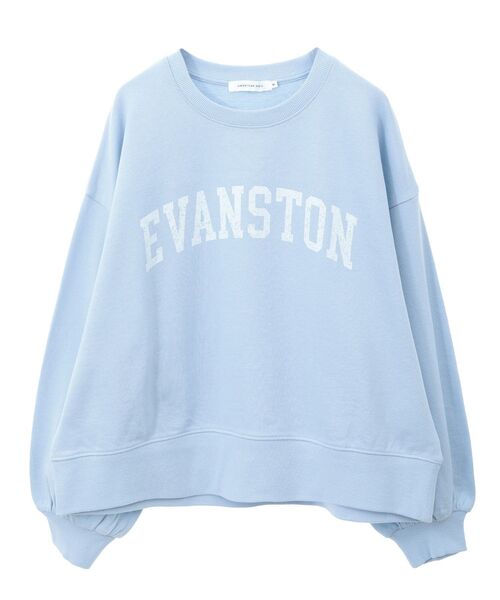 AMERICAN HOLIC(アメリカンホリック)の「EVANSTON ミニ裏毛プルオーバー(スウェット・レディース・グレー系その他/ネイビー/サックスブルー/ライトピンク・L/M)」の6枚目の写真