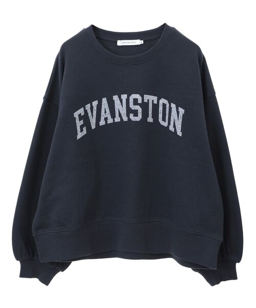 AMERICAN HOLIC(アメリカンホリック)の「EVANSTON ミニ裏毛プルオーバー(スウェット・レディース・グレー系その他/ネイビー/サックスブルー/ライトピンク・L/M)」の7枚目の写真