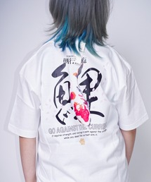 Z)【BLINGLEADS】424417  和柄シリーズ PRINT SS T 鯉