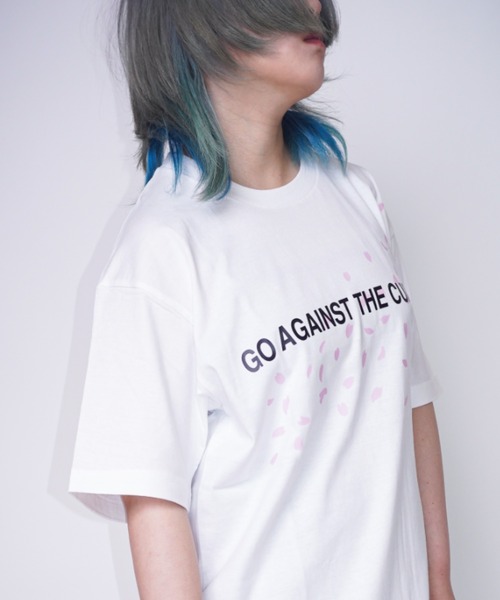 Bling Leads(ブリングリーズ)の「Z)【BLINGLEADS】424417 和柄シリーズ PRINT SS T 鯉(Tシャツ/カットソー・メンズ・ブラック/ホワイト・MEDIUM/LARGE)」の7枚目の写真