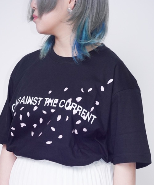 Bling Leads(ブリングリーズ)の「Z)【BLINGLEADS】424417 和柄シリーズ PRINT SS T 鯉(Tシャツ/カットソー・メンズ・ブラック/ホワイト・MEDIUM/LARGE)」の10枚目の写真
