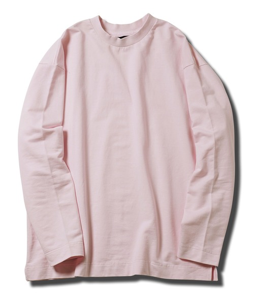 jiggys shop(ジギーズショップ)の「フェード ピグメント加工 クルーネック ロンT カットソー(Tシャツ/カットソー・メンズ・ライトブルー/グレー/パープル/ブラック系その他/ライトピンク・LARGE/X-LARGE/MEDIUM)」の20枚目の写真