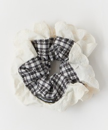 ROOPTOKYO（ループトウキョウ）の「ギンガムフリルシュシュ（シュシュ）」