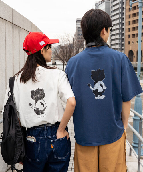 CPCM（シーピーシーエム）の「CPCMマスコットキャラT（Tシャツ/カットソー・レディース・オレンジ/ホワイト/ブラック/ネイビー/ライム/イエロー/レッド/ホワイト系その他/オリーブ・MEDIUM/X-LARGE/SMALL/LARGE）」の12枚目の写真