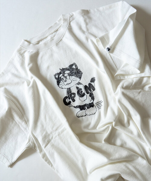 CPCM（シーピーシーエム）の「CPCMマスコットキャラT（Tシャツ/カットソー・レディース・オレンジ/ホワイト/ブラック/ネイビー/ライム/イエロー/レッド/ホワイト系その他/オリーブ・MEDIUM/X-LARGE/SMALL/LARGE）」の20枚目の写真