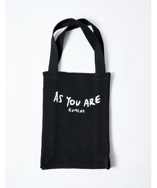 RUMCHE(ラムシェ)の「Bond Yarn Tote Bag / ボンドヤーントートバッグ(トートバッグ・レディース・ブラック/ゴールド・FREE)」の3枚目の写真