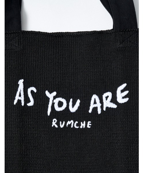 RUMCHE(ラムシェ)の「Bond Yarn Tote Bag / ボンドヤーントートバッグ(トートバッグ・レディース・ブラック/ゴールド・FREE)」の7枚目の写真
