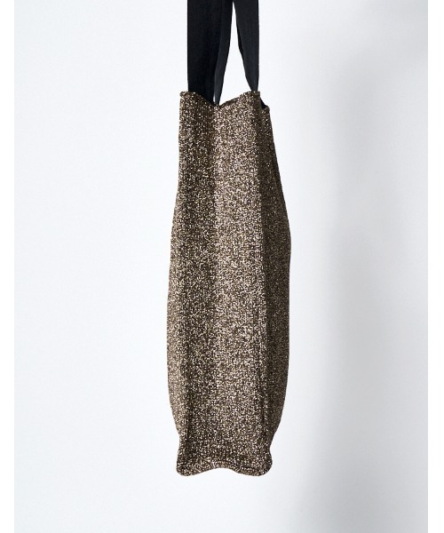 RUMCHE(ラムシェ)の「Bond Yarn Tote Bag / ボンドヤーントートバッグ(トートバッグ・レディース・ブラック/ゴールド・FREE)」の10枚目の写真