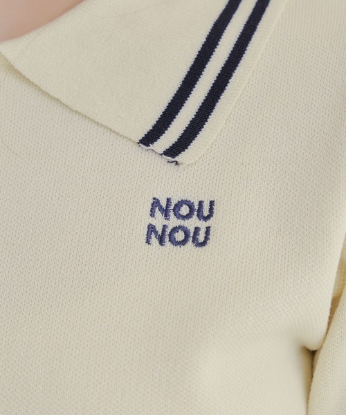 Another Branch olive des olive(アナザーブランチオリーブデオリーブ)の「ニットポロSETUP(ワンピース・レディース・アイボリー/トップグレー/ネイビー/ブラウン・FREE)」の17枚目の写真