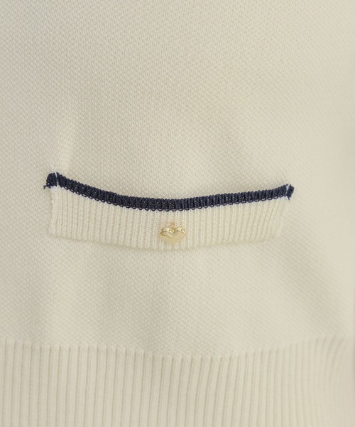 Another Branch olive des olive(アナザーブランチオリーブデオリーブ)の「ニットポロSETUP(ワンピース・レディース・アイボリー/トップグレー/ネイビー/ブラウン・FREE)」の16枚目の写真