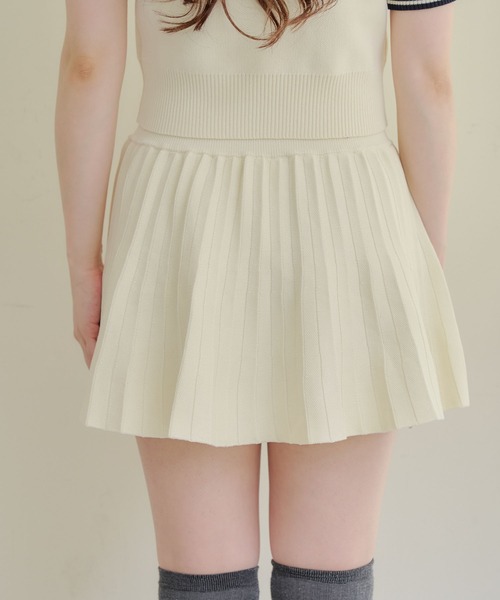 Another Branch olive des olive(アナザーブランチオリーブデオリーブ)の「ニットポロSETUP(ワンピース・レディース・アイボリー/トップグレー/ネイビー/ブラウン・FREE)」の11枚目の写真