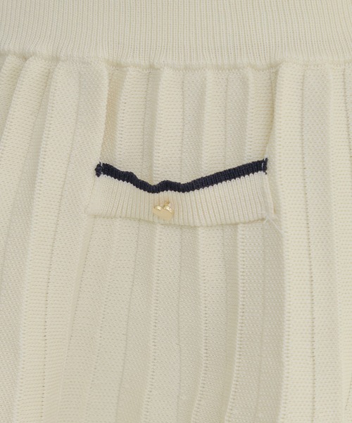 Another Branch olive des olive(アナザーブランチオリーブデオリーブ)の「ニットポロSETUP(ワンピース・レディース・アイボリー/トップグレー/ネイビー/ブラウン・FREE)」の9枚目の写真