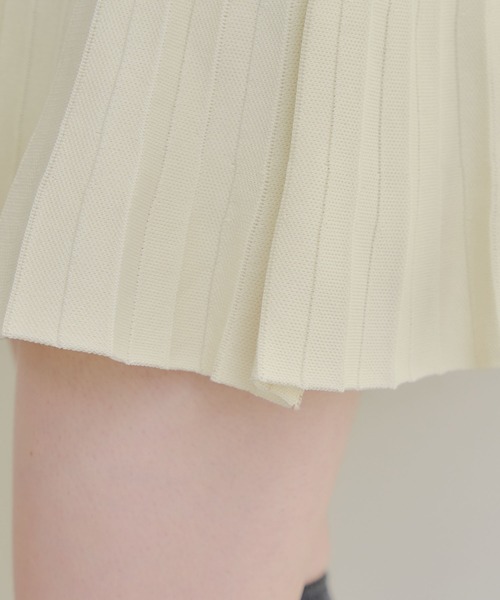 Another Branch olive des olive(アナザーブランチオリーブデオリーブ)の「ニットポロSETUP(ワンピース・レディース・アイボリー/トップグレー/ネイビー/ブラウン・FREE)」の8枚目の写真