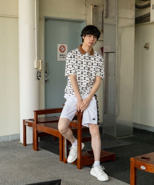 Kappa（カッパ）の「【Kappa/カッパ】半袖ポロシャツ　ゴルフ　おしゃれなギフトに最適！（シャツ/ブラウス・メンズ・ホワイト/ネイビー/ブラック・MEDIUM/X-LARGE/LARGE）」の13枚目の写真